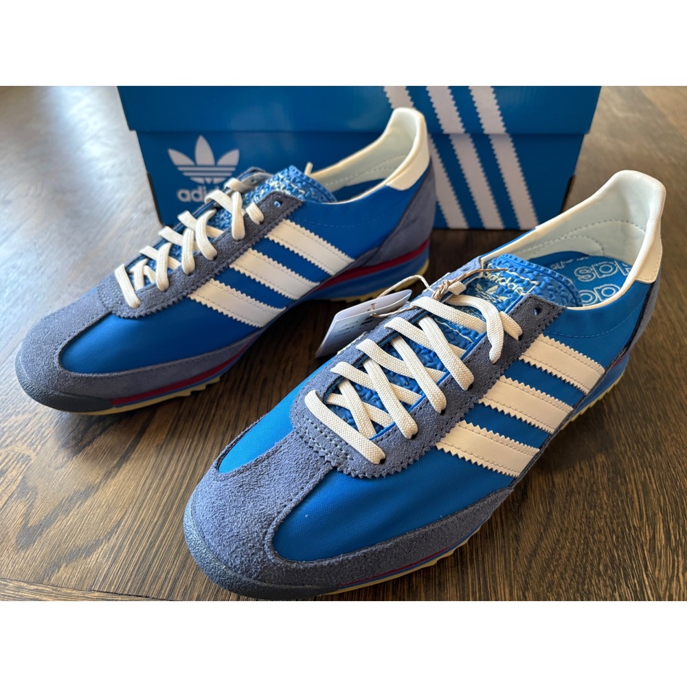 Adidas Originals SL 72 OG W Blue Bird Off White Sneakers IS0255 Womens 8.5 NEW